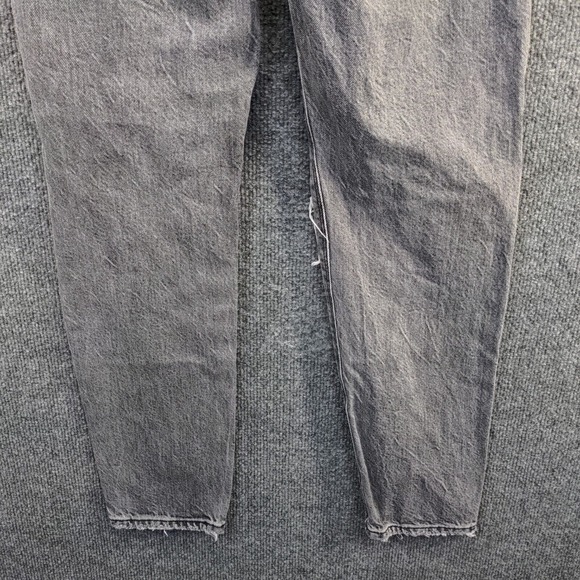 American Eagle Outfitters Women's Skinny Jeans Gray 00 Distressed Charcoal Wash - Picture 7 of 11